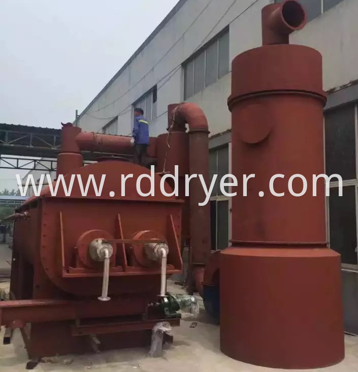 Paddle Dryer Machine for Pigments Slurry Made by Professional Manufacturer